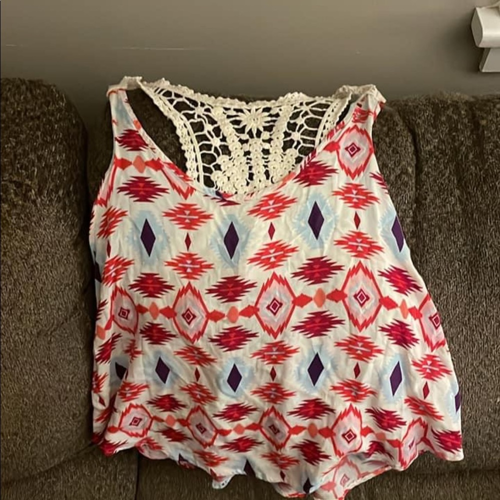 Size medium tank top from Peebles department store.